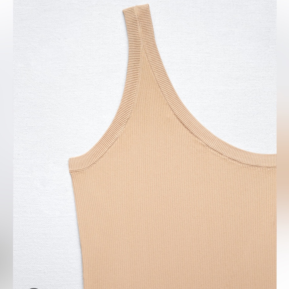 Zara Asymmetric Knit Top